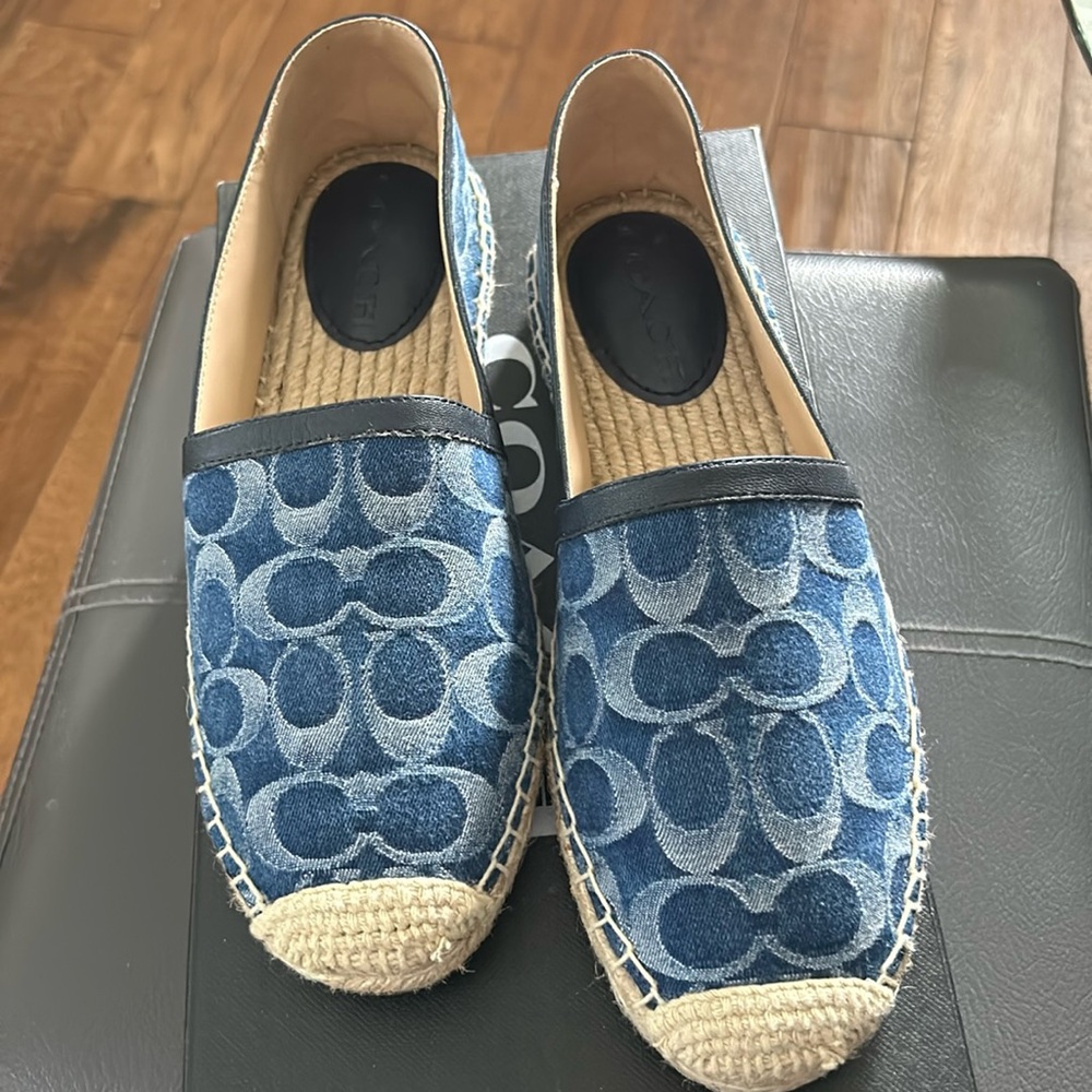 Coach Collins Denim Espadrilles